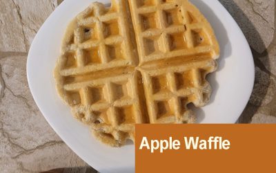 Apple Oatmeal Waffle – Phase 1