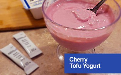 Breakfast – Cherry Tofu Yogurt