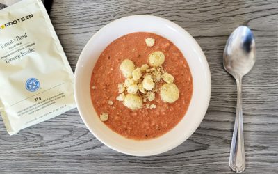 Tomato Soup and Croutons